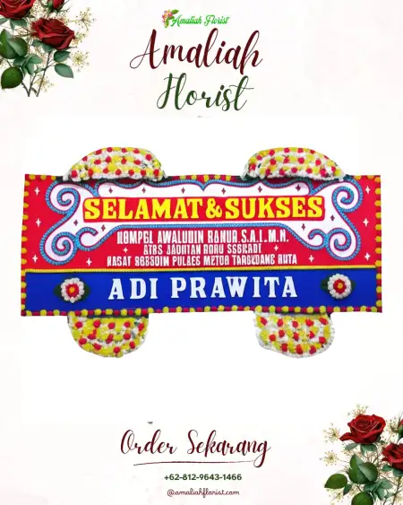 Papan Bunga Ucapan Selamat Selawangi